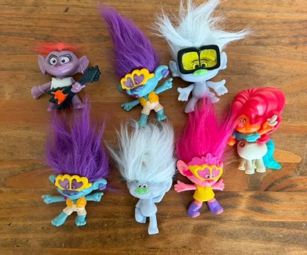 Trolls World Tour Movie Figure Lot - McDonalds Happy Meal Toys 2020